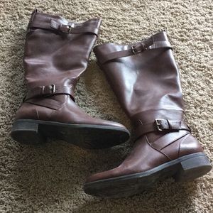 Bass Wide calf boots size 7.5m